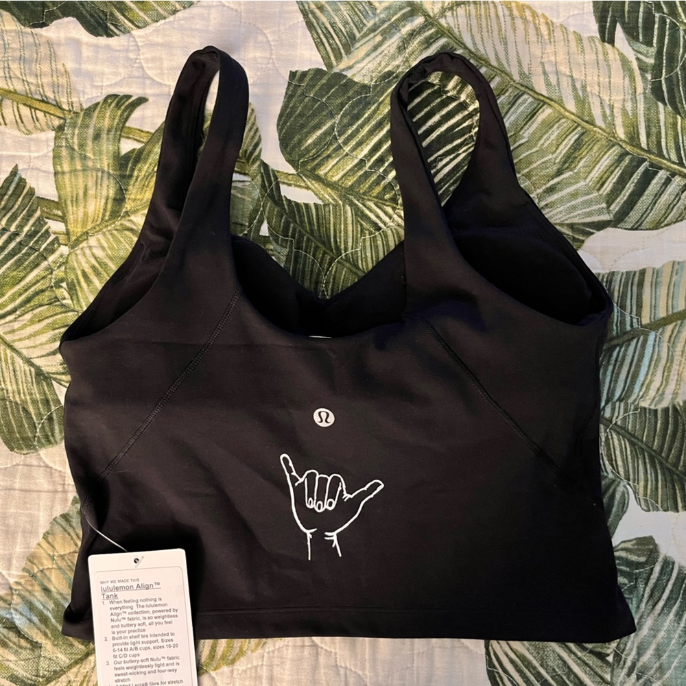 Lululemon Aloha Shaka Hawaii Align Tank